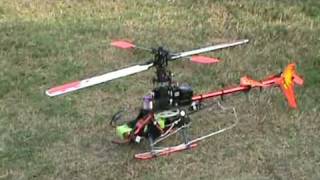 How to set Main rotor blade pitch n speed on Honey bee king 3 [upl. by Onitrof]