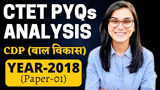 CTET 2022  Previous Year Papers Analysis CDP  2018 Paper discussion by Himanshi Singh [upl. by Seroled]