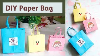 How to make paper bag  DIY paper bag  paper bag  origami gift bag [upl. by Ahseiat516]