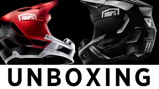 All NEW 100 TRAJECTA Helmet Unboxing  Silverfish UK [upl. by Amikehs592]