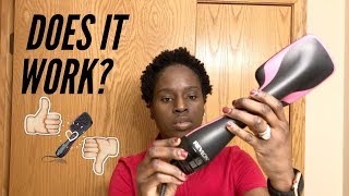 DOES IT WORK REVLON ONE STEP DRYER AND STYLER ON TWA 4C HAIR 2019 [upl. by Jocelin]