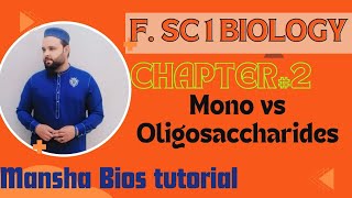 Monosaccharides Oligosaccharides and Polysaccharide Fsc Biology Chp2 Biological Molecules Lec5 [upl. by Deidre851]