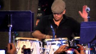 Solo de Congas Wiilie Colon Toronto Canada 2014  Cristian Rivera [upl. by Luemas]