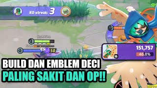 PEDIHNYA BUKAN MAIN DAMAGE DECIDUEYE TEMBUS 151K PAKAI BUILD INI  Pokemon Unite Indonesia [upl. by Ahsilrac]