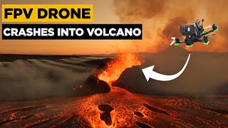 FPV Drone Vs VOLCANO  Epic Drone Crash Into Icelandic Volcano  Full 4K Version [upl. by Oner]