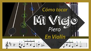 quotMi Viejoquot  Violín Play along [upl. by Schug686]