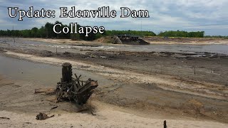 Update Edenville Dam Collapse Wixom Lake Flood 2020  Aerial [upl. by Palocz]