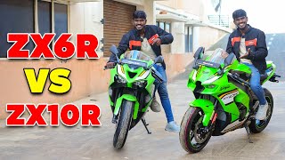 Kawasaki ல எந்த Bike வாங்கலாம்   Daily City Usageக்கு எது Set ஆகும்   Ninja Zx6r vs Ninja Zx10r [upl. by Adnahsor]