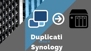 Setup Duplicati on Synology [upl. by Oderfla722]