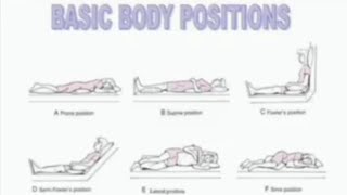 Positioning Of The Patient in Bed  And Its Purpose ।। [upl. by Enaxor]