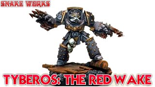 Painting Showcase Tyberos the red wake  Carcharodons  Space Sharks [upl. by Sinegold181]