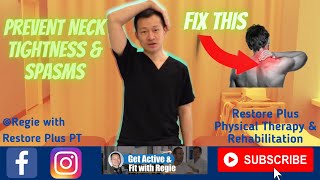 Upper Trapezius Stretch Tutorial [upl. by Llenrep]