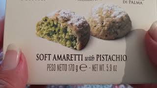 Iper Amaretti morbidi dAbruzzo al pistacchio Falcone in promo dal 25 novembre al 4 dicembre a 179 [upl. by Adnih]