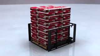 National Cart Co Lift2Sell Pallet Merchandiser [upl. by Noramac573]