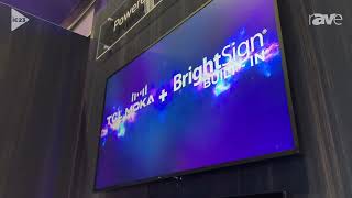 InfoComm 2023 BrightSign Introduces HS145 BrightSign BuiltIn New Collaboration with TCL [upl. by Rainah541]