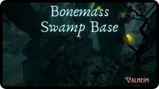 Bonemass Swamp Base  Valheim HD TexturesSeasons [upl. by Pontius39]