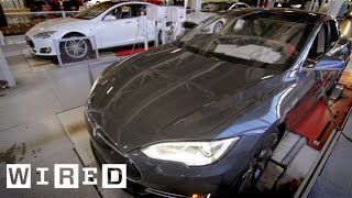 Electric Car Quality Tests  Tesla Motors Part 3 WIRED [upl. by Orlanta]