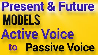 Passive Voice Present amp Future Tenses Explained [upl. by Lydnek]