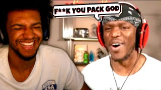 Packgod vs KSI Reaction [upl. by Nithsa702]