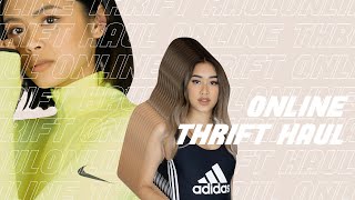 ONLINE THRIFT HAUL  FEB VLOG [upl. by Llertak423]