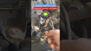 easily test ignition coil  inductive ignition coil tester technicalasif youtubeshorts shortvideo [upl. by Tressa]