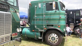 1986 Kenworth K100 Cabover At Clifford Truck Show 2024 [upl. by Trepur]