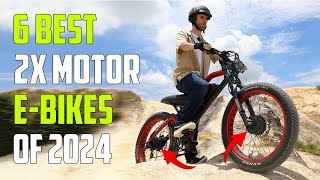 Best Dual Motor EBikes 2024  Best AllWheel Drive EBike 2024 [upl. by Leorsiy]