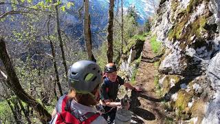 Via Ferrata  Mürren Switzerland [upl. by Salohci]