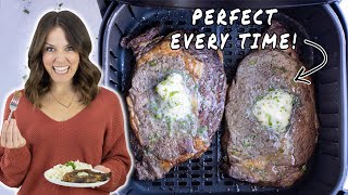 Air Fryer Steak Filet Ribeye or Sirloin [upl. by Tung716]