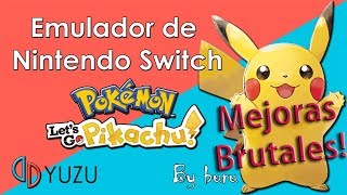 👾 Emulador de Switch para PC  Pokemon lets go pikachu  Español [upl. by Adehsar]