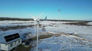 Windturbine Istabreeze 4kW and 2kW 48volts offgrid [upl. by Bart]