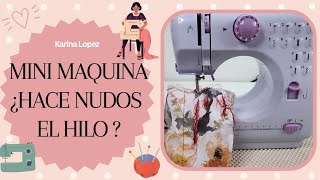 Ajuste de Tensión  ¿porque se enrreda el hilo de abajo MINI MAQUINA de coser minimaquinadecoser [upl. by Haeli33]