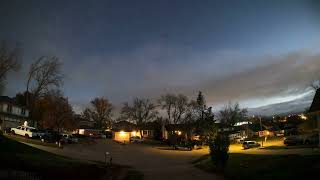 Occluded low cold front timelapse November 810 2024 [upl. by Ycats83]