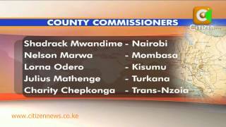 County Commissioners Appointed [upl. by Norvell89]