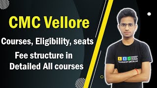 CMC Vellore fee structure amp courses  CMC Vellore MBBS fee structure [upl. by Kirkwood998]