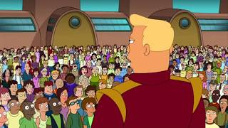 Zapp Brannigan  Discurso sobre la Historia de la Humanidad Latino [upl. by Ober]