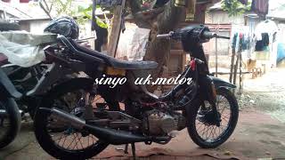 engine test suzuki RC110 crystal [upl. by Cynthy]