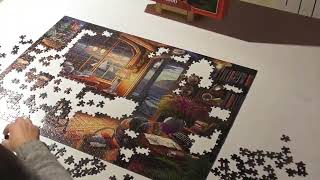 Puzzle Time Laspe Sailors house Castorland 1000 [upl. by Olenka]