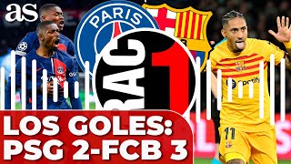 La NARRACIÓN de RAC1 a los GOLES en el PSG VS FC BARCELONA  CHAMPIONS LEAGUE [upl. by Kane]