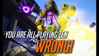 How To CARRY as ZENYATTA in Overwatch 2 EDUCATIONAL overwatch2 [upl. by Benedix131]