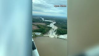 WATCH Edenville Dam breach viewer video [upl. by Lopez]