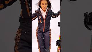 SKI SUIT FROM OTYKEN  otykenru otyken russia siberian native tophit shorts fashion model [upl. by Lakin]