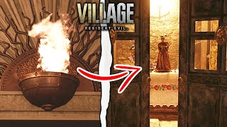 Resident Evil 8 Village  What Happens if You Light Lady Dimitrescus Torches in Her Secret Lair [upl. by Levenson577]