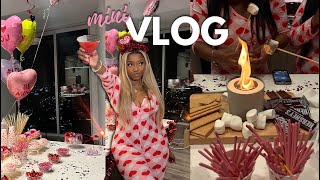 VLOG GIRLS NIGHT OUT  INFLUENCER LIFE  TAKING INSTAGRAM PICTURES  VALENTINESGALENTINES [upl. by Dekow]