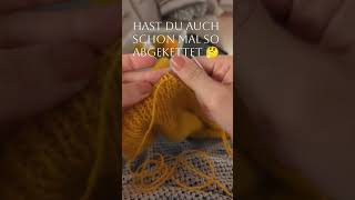 Italienisch Abketten knitting stricken [upl. by Leahcimnoj]