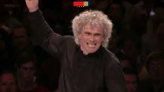 Mahler Symphony 8  The amazing final part  Simon Rattle  National Youth Orchestra of GB [upl. by Ihcekn232]