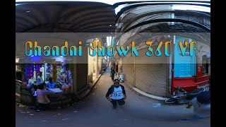 Unveiling Delhis Iconic Chandni Chowk in Immersive 360 VR chadnichowk [upl. by Nidnarb]