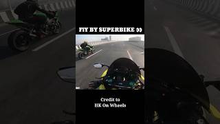 Fly By And Race Old Zx10r Vs New Zx10r shorts zx10r viral [upl. by Elyag]