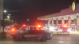 Offduty officer shoots shoplifting suspect outside Texas City Bucees [upl. by Raleigh]