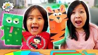 Ryan and Mommy Create Arts and Crafts 1 Hour Kids DIY Art [upl. by Gunnar]